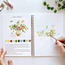 Load image into Gallery viewer, person painting colorful flowers
