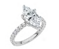 Crislu Celebrity Ring CTTW: 4.16 Finished in Pure Platinum