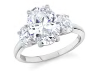 Crislu Celebrity Ring CTTW: 5.11 Finished in Pure Platinum