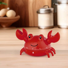 Load image into Gallery viewer, Crab Kitchen Timer in a kitchen counter 
