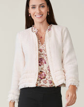 Load image into Gallery viewer, Harper Tweed Jacket Champagne
