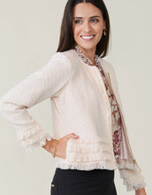Load image into Gallery viewer, Harper Tweed Jacket Champagne
