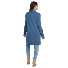 Load image into Gallery viewer, Cascade Bamboo Cardigan with Bracelet Thumbholes - Spring Lake
