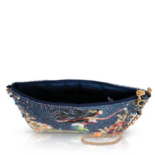 Load image into Gallery viewer, Mermaid Magic Beaded Crossbody Handbag interior 
