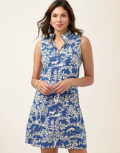 Load image into Gallery viewer, Spartina 449 Serena Half-Zip Dress Flagler Woodland Blue
