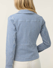 Load image into Gallery viewer, Spartina 449 Phoebe Jacket Harbor Stripe back view
