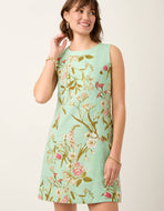person wearing Mitzi Sheath Dress Seawall Botanical