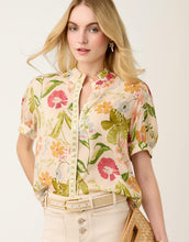 Load image into Gallery viewer, person wearing floral print blouse 
