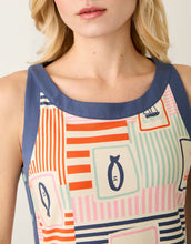 Load image into Gallery viewer, close up of blue neckline
