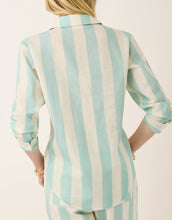 Load image into Gallery viewer, back of striped shirt 
