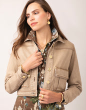Load image into Gallery viewer, Spartina 449 Kiersten Denim Jacket Salted Ash Wash
