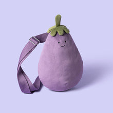 Load image into Gallery viewer, Jellycat Amuseables Eggplant Bum Bag
