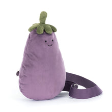 Load image into Gallery viewer, Jellycat Amuseables Eggplant Bum Bag
