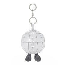 Load image into Gallery viewer, Jellycat Amuseables Disco Ball Key Chain Bag Charm back view
