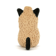 Load image into Gallery viewer, Jellycat Amuseables Peanut ‘Cat’ back view to show tail
