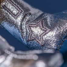 Load image into Gallery viewer, close up star detail on legs
