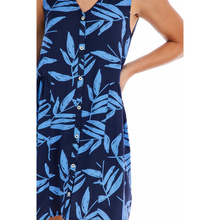 Load image into Gallery viewer, Navy Esley Flounce Dress
