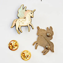 Load image into Gallery viewer, Unicorn Enamel Pin
