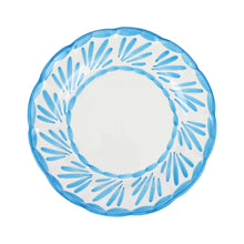 Load image into Gallery viewer, Vietri Arezzo Aqua Dinner Plate
