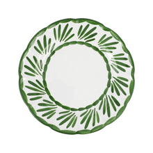 Load image into Gallery viewer, Vietri Arezzo Green Dinner Plate
