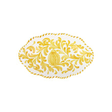 Load image into Gallery viewer, Arezzo Yellow Oval Bowl
