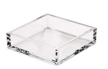 Load image into Gallery viewer, Caspari Acrylic Luncheon Napkin Holder in Crystal Clear
