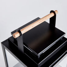 Load image into Gallery viewer, close up of wood handle
