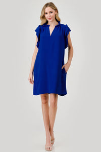 Dana Dress - Royal Blue