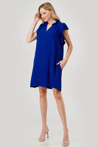 Dana Dress - Royal Blue