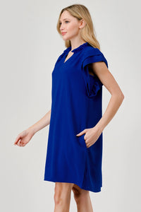 Dana Dress - Royal Blue