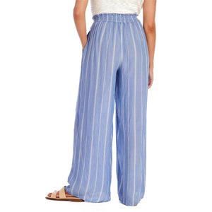 Emily Smocked Trousers - Blue