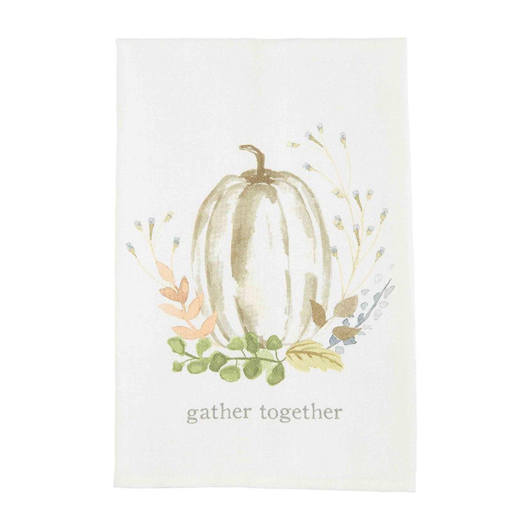 Gather Watercolor Kitchen Towels