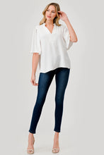 Load image into Gallery viewer, Gigi Short Flutter Sleeve Top
