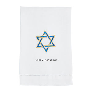 Hanukkah Appliqué Towels