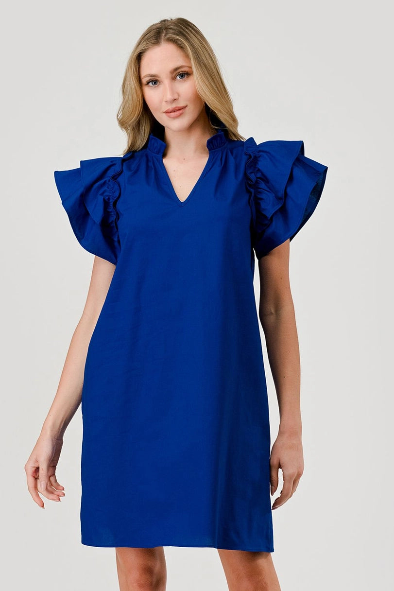 Harlow Dress - Royal Blue