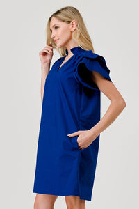 Harlow Dress - Royal Blue