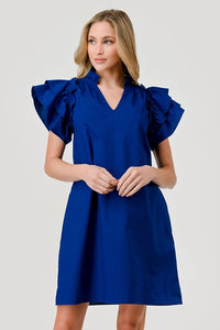 Harlow Dress - Royal Blue