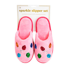 Load image into Gallery viewer, Holiday Sparkle Slippers
