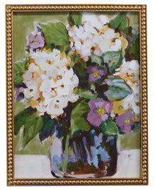 Hydrangea Vase Framed Wall Art 18