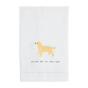 Icon Embroidered Bar Towels