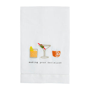 Icon Embroidered Bar Towels