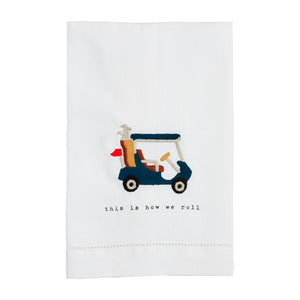 Icon Embroidered Bar Towels