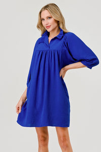 Mandy Dress - Royal Blue