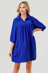 Mandy Dress - Royal Blue