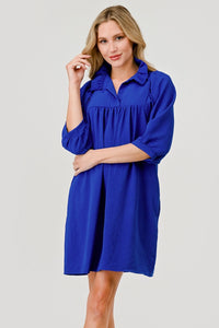 Mandy Dress - Royal Blue