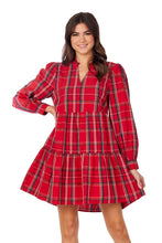 Load image into Gallery viewer, Red Shannon Plaid Dress
