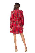 Load image into Gallery viewer, Red Shannon Plaid Dress
