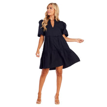 Load image into Gallery viewer, Watson Tiered Dress - Black
