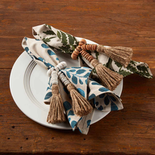 Load image into Gallery viewer, Beaded &amp; Tassel Napkin Rings
