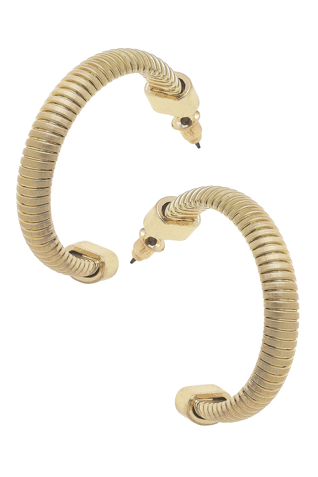 Constance Watchband Hoop Earrings